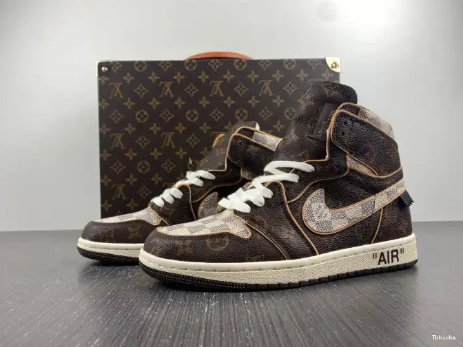 Reps TBK Jordan Air 1 OFF-WHITE LV x 0501